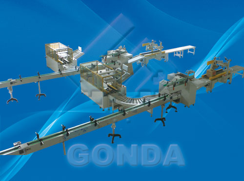 成套開箱、裝箱流水線